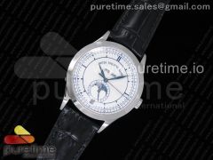 Complications 5396G KMF Vintage White Dial on Black Leather Strap A324