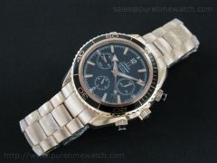 Planet Ocean Chrono Rose Gold Black Dial