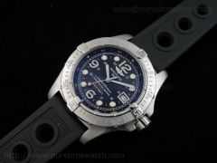 SuperOcean Steelfish Ultimate Black Dial on Black OR Strap