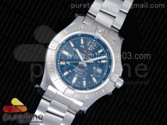 Colt Automatic 44mm SS GF 1:1 Best Edition Black Textured Dial on SS Bracelet A2824