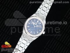 Royal Oak Frosted Gold 33mm SS OMF Best Edition Blue Dial on SS Bracelet Ronda Quartz