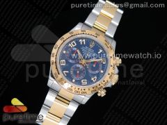 Daytona 116503 SS/YG JHF Best Edition Blue Dial on SS/YG Bracelet A4130