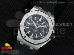 Royal Oak Offshore Diver 1:1 V8 JF Best Edition on Rubber Strap A3120