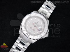 Yacht-Master 16622 Best Edition Silver Dial on New Clasp SS Bracelet SA3135