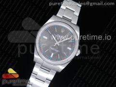 Oyster Perpetual 39mm 114300 ARF 1:1 Best Edition 904L SS Case and Bracelet Gray Rhodium Dial SH3132