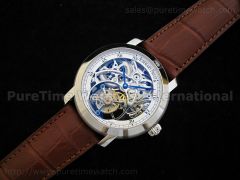 Jules Audemars Skeleton Tourbillon SS White Dial