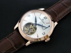 Master Tourbillon Power Reserve Rose Gold Silver Dial