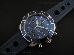 Super Ocean Heritage Chronograph Blue V3 OR Rubber