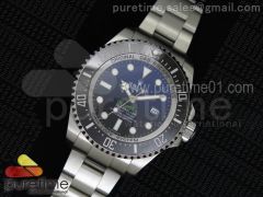 Sea-Dweller DEEPSEA 116660 "D-BLUE" V7 1:1 Noob Best Edition A3135