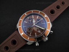Super Ocean Heritage Chronograph Brown V3 OR Rubber