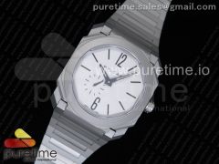 Octo Finissimo Automatique Titanium OXF Best Edition Light Gray Dial on Titanium Bracelet A138 Micro Rotor