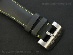 Black Calf leather strap for End of Days