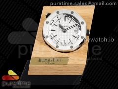Royal Oak Offshore 26470 White V9F 1:1 Best Edition Desk Clock