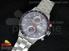 Carrera Calibre 16 Monaco V6F SS Gray Dial on SS Bracelet A7750