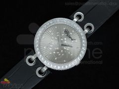 Xtravaganza Diamond SS Grey Dial on Purple Leathe Strap