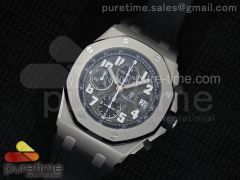 Royal Oak Offshore Chronopassion JF Best Edition on Black Rubber Strap A7750