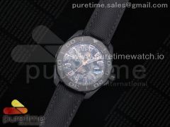 Aquaracer Calibre 5 Gold Carbon TBF 1:1 Best Edition Carbon Dial on Nylon Strap A2824