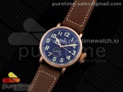 Pilot Type 20 Extra Special Bronze 45mm XF 1:1 Best Edition on Brown Asso Strap A2892