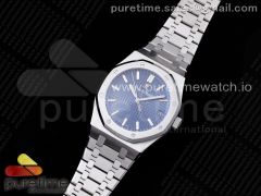 Royal Oak 41mm 15500 SS OMF Best Edition Blue Textured Dial on SS Bracelet MIYOTA 9015 V2