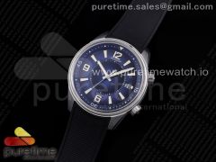 Polaris Geographic SS OXF 1:1 Best Edition Blue Dial on Black Rubber Strap MIYOTA 9015