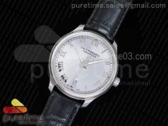 L.U.C 1937 CLASSIC 168544 SS FKF 1:1 Best Edition Gray Dial on Black Leather Strap A01.01