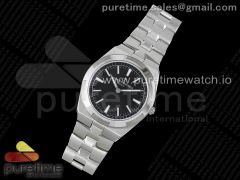 Overseas Ultra-Thin 2000V V8F Best Edition Black Dial on SS Bracelet A1120