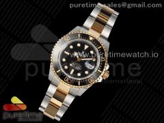 Sea-Dweller Two Tone SS/YG Wrapped Gold 126603 GMF Best Edition Black Dial on SS/YG Bracelet SA3235 V4