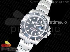 Submariner 116610 LN Black Ceramic DJF 1:1 Best Edition on SS Bracelet SA3135