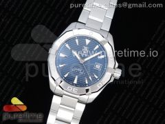 Aquaracer Calibre 5 SS 40.5mm OXF 1:1 Best Edition SS Bezel Blue Dial on SS Bracelet SW200