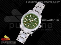Milgauss 116400 GV Noob 1:1 Best Edition Green Sapphire Black Dial on SS Bracelet A2836