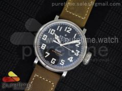 Pilot Type 20 Extra Special SS 45mm V6F 1:1 Best Edition on Brown Asso Strap A2892