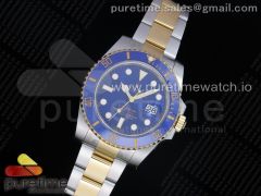 Submariner 116613 LB Blue Ceramic ARF 1:1 Best Edition 904L SS Case and Bracelet SH3135 V3