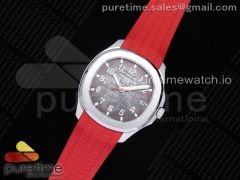 Aquanaut 5167A Singapore Edition SS ZF 1:1 Best Edition Red Second Hand on Red Rubber Strap 324CS (Free box)