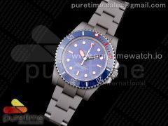 The Rough Matt Diver Sandblast SS GMF Best Edition Blue Dial on SS Bracelet SA3130